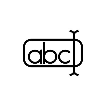 recommend clip art: Rename icon logo sign set vector outline