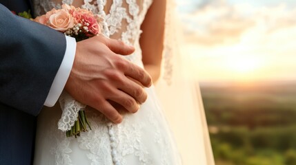 Christian couple exchanging vows in a church wedding, illustrating the sacredness of marriage in religious life
