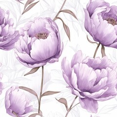 Watercolor illustration of flowers