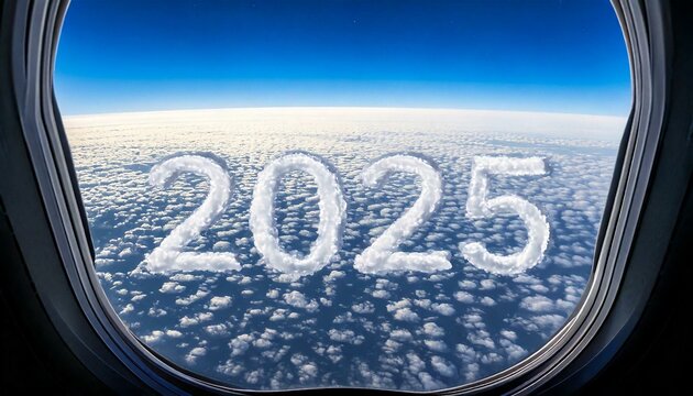 Podr&oacute;ż w 2025 lot samolotem