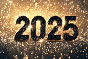 Here is the image of Happy New Year 2025