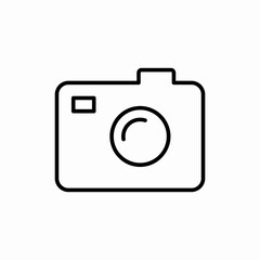 photo digital camera icon sign vector
