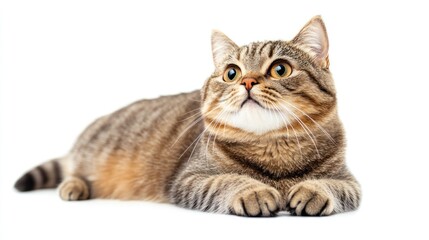 Obraz premium A Curious Tabby Cat