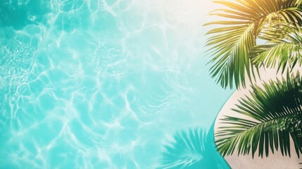 Tropical Poolside Serenity