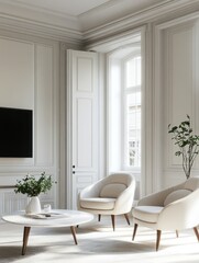 Modern Living Room - Minimalist Style