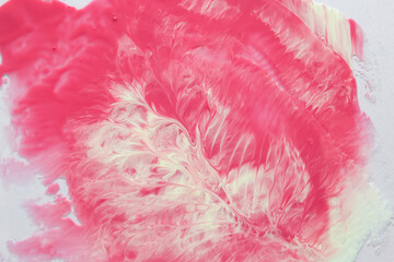 background paint spilled and mixed