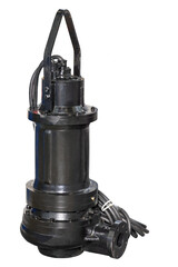 High-efficiency submersible pump showcasing modern engineering for wastewater management