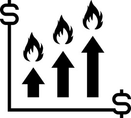 Oil extraction flat icon. Oil prices. Crude Oil Isolated. Oil Gas Symbol Photos, Images on the world market. Isolated vector illustration on transparent background.