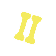 Dumbbell for training body muscles