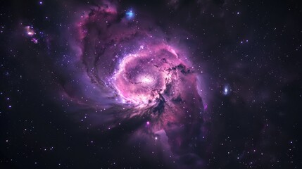 Fototapeta premium Cosmic Nebula: A Symphony of Stars and Gas