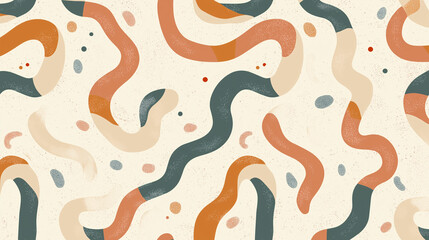 Modern Japanese Snake Year Graphic Materials