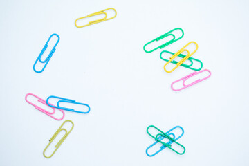 Clips para hojas de papel