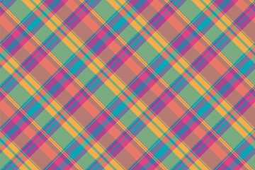 Checks texture seamless vector, no people textile background plaid. London check fabric pattern tartan in red and pastel colors.