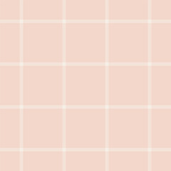 Painting seamless check tartan, selection texture fabric plaid. Outfit background pattern vector textile in light and linen colors.