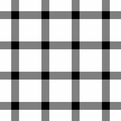 Intense vector background tartan, blanket pattern fabric plaid. Panjabi check textile seamless texture in gray and white colors.