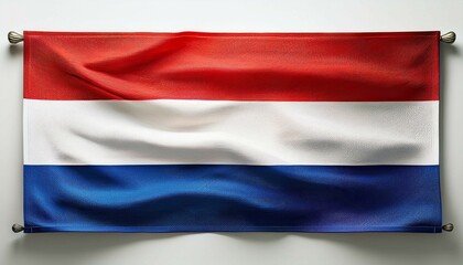 Naklejka premium country flag in the wind