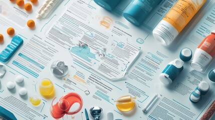 An energetic and informative infographic series designed to highlight the