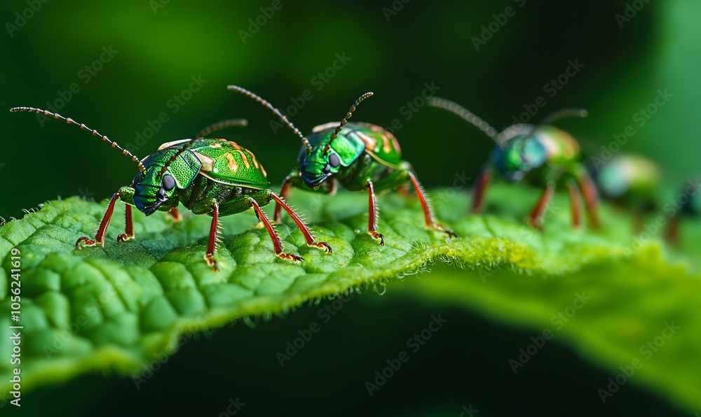 Poster a group of scientists are studying the characteristics of an invasive insect species that has the po
