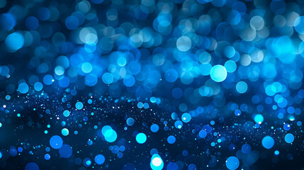 Digital blue dots background