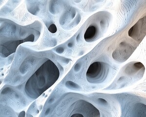 Abstract texture background in 3D, perfect for film design or visual effects