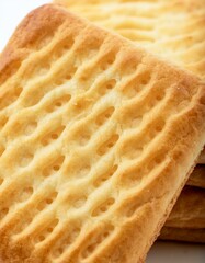 Close-up of crispy crackers