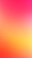 Naklejka premium A stunning gradient blend of neon pink, bright yellow, and orange creates a lively background, suitable for wallpapers, artistic projects, or digital design applications