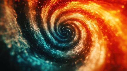 A swirling 3D animation of the Indian flag with a shimmering effect.