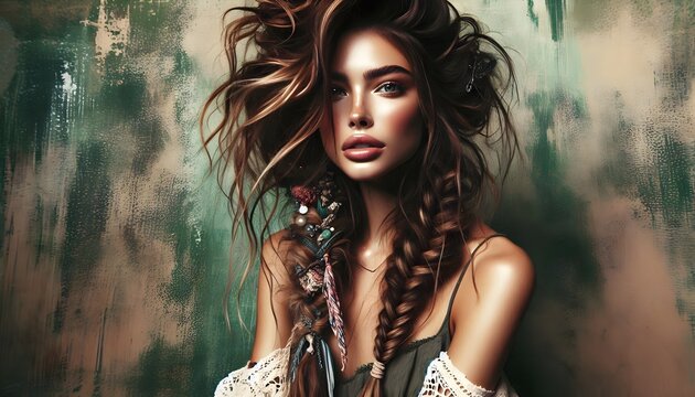 Trenzas de Inspiraci&oacute;n Boho