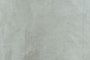 Above view of concrete road with Draw a line. for background and textured.