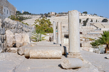 Ruins of the Second Temple in the Temple Mount, the Noble Sanctuary, is one of the most important...