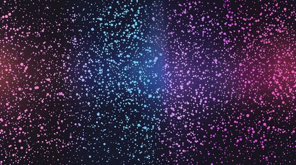Abstract Background with Scattered Circles and Gradient Color