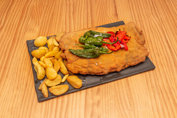 The base of the cachopo. Large, tender fillets are usually used to ensure a juicy texture