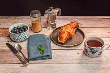 Gourmet croissant: Add a special touch with truffles, foie gras or caviar