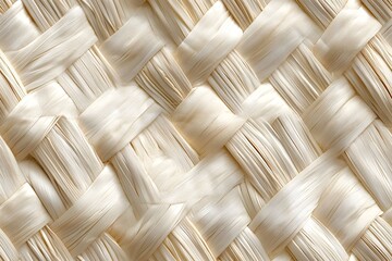 Fototapeta premium Light rattan texture background 2, seamless, tiled