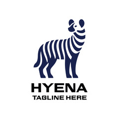 Logo Hyena Abstract Simple Luxury.
