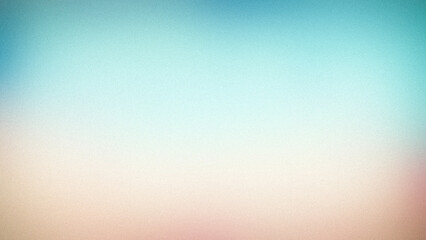 Soft gradient background blending gentle teal and cream tones, with a subtle grainy texture, ideal for minimalistic designs and wallpapers