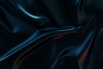 Fototapeta premium Dark blue abstract background wallpaper. High quality photo