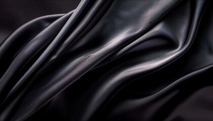 Obraz premium シンプルで上品なサテン光沢のブラック
