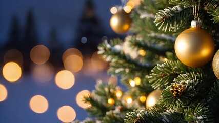 Christmas tree decorations- generative ai 