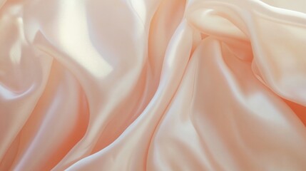 Obraz premium Close-up of textured pink fabric