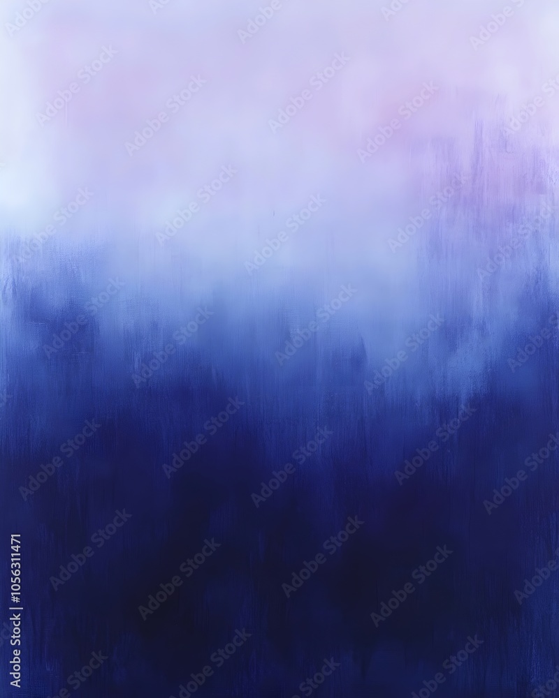 Poster a serene abstract painting featuring a gradient of soft pastels transitioning from light lavender to
