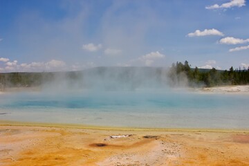 Yellowstone National Park Spring