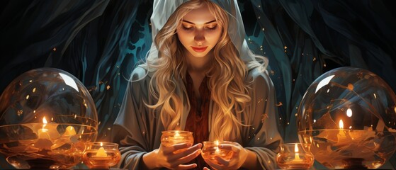 Elegant Candlemas Celebration with Warm Glow