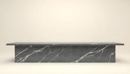 table with granite texture with white background for display product 1