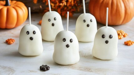 Spooky Ghost Treats for Halloween Celebration