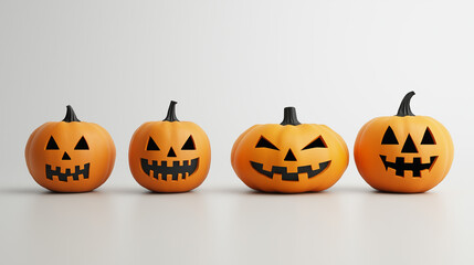 The halloween pumpkin