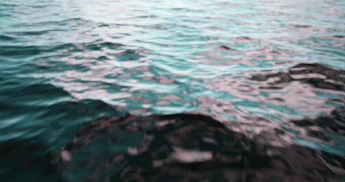 4K Bird eye view of beutiful ocean wave background.