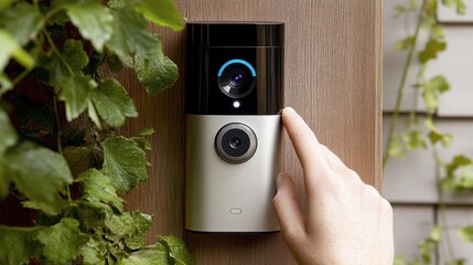 Modern Doorbell Camera with User Interaction