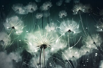 Obraz premium dandelion head