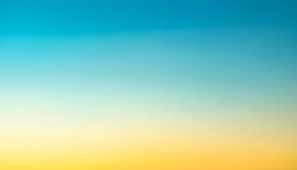 Abstract white, blue and yellow gradient background banner, wallpaper